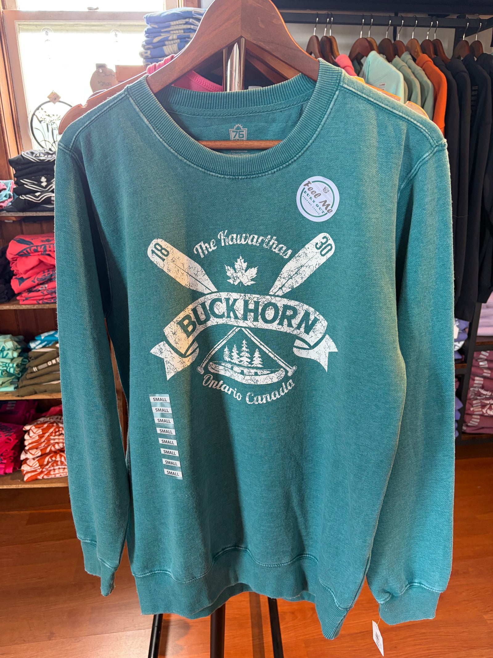 Buckhorn Crew Neck - Jade