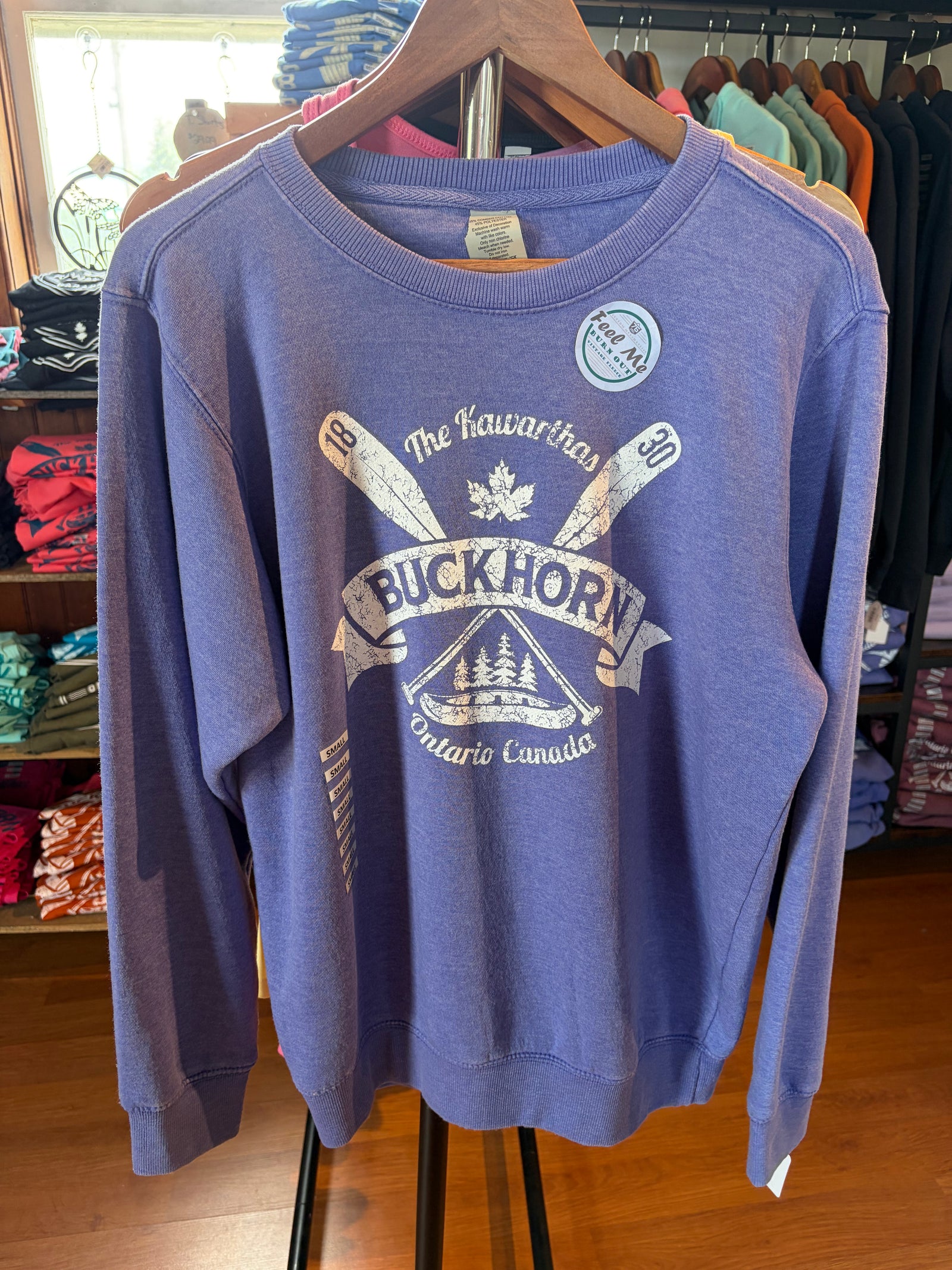 Buckhorn Crew Neck - Lavender