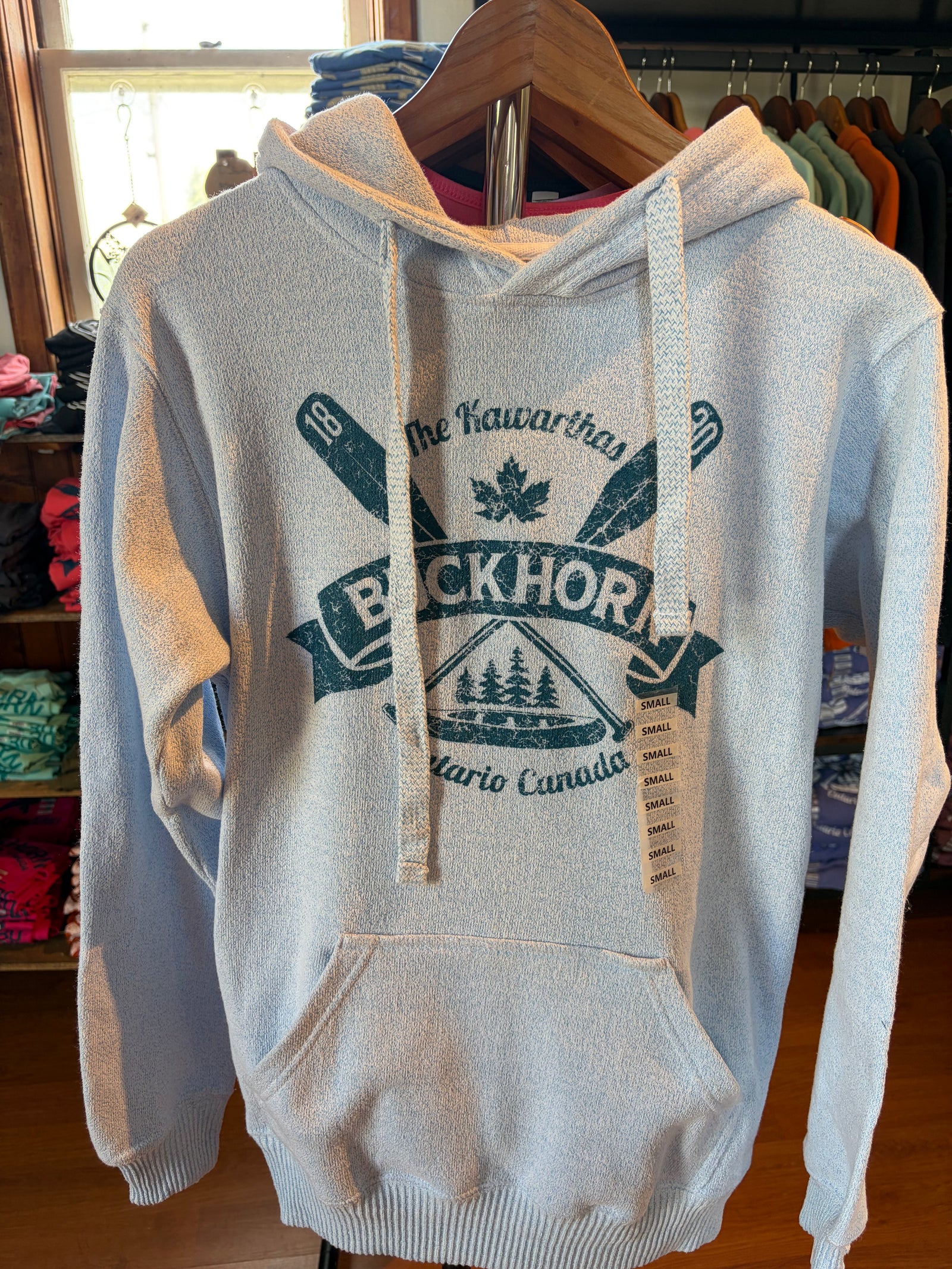 Ice Blue Buckhorn Hoodie