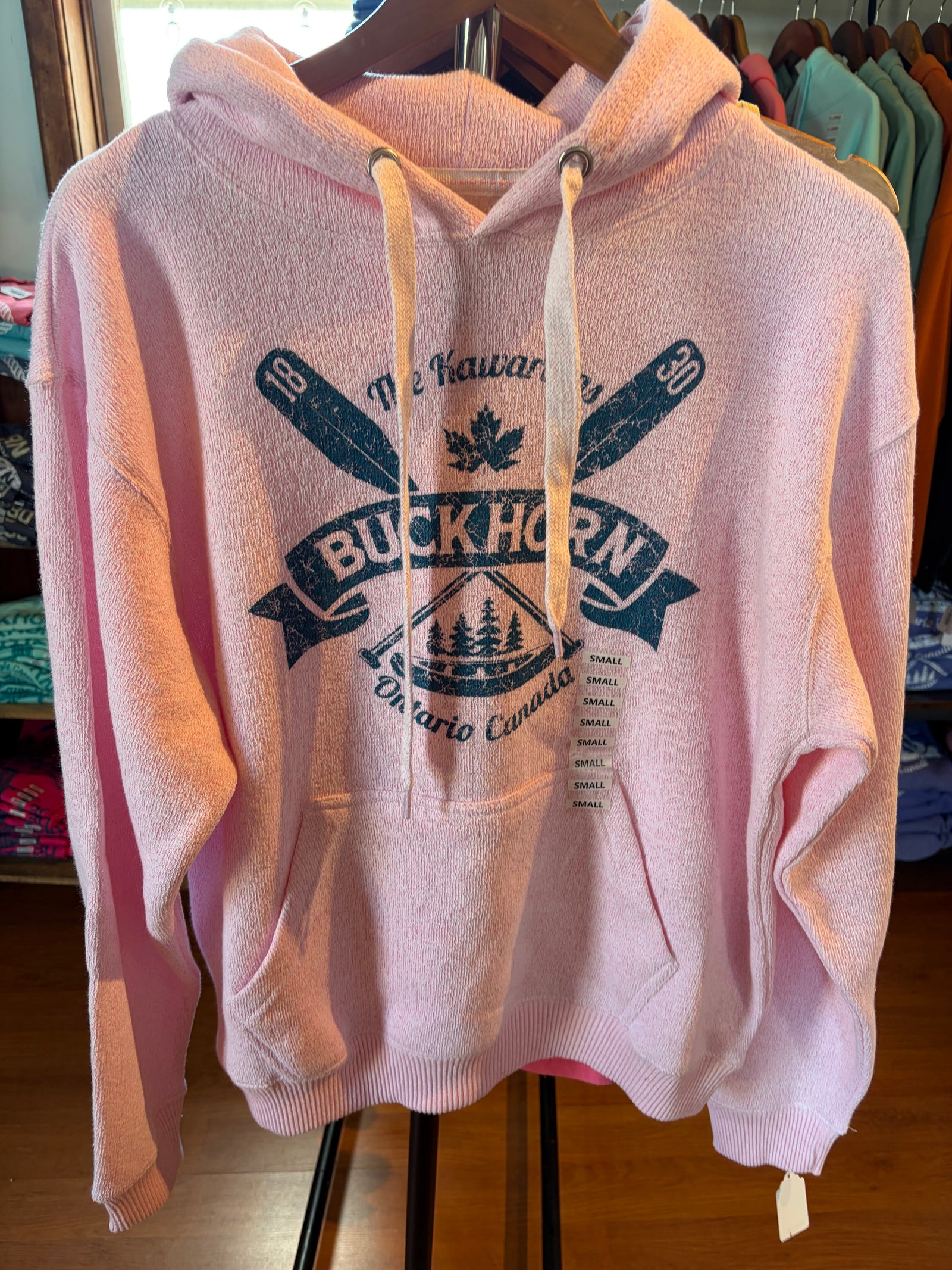 Ice Pink Buckhorn Hoodie