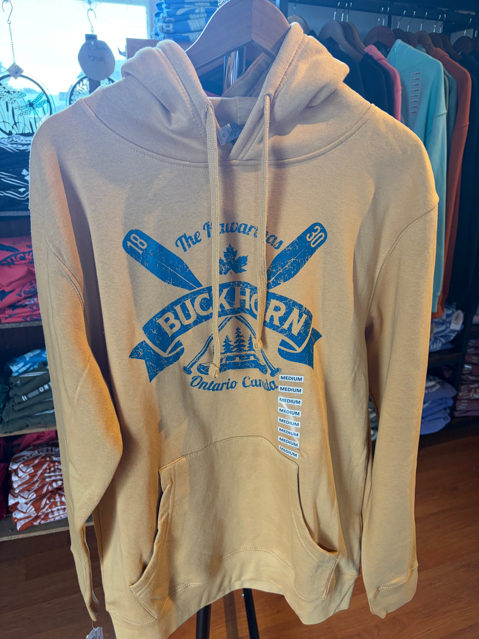 Classic Buckhorn Hoody - Mustard