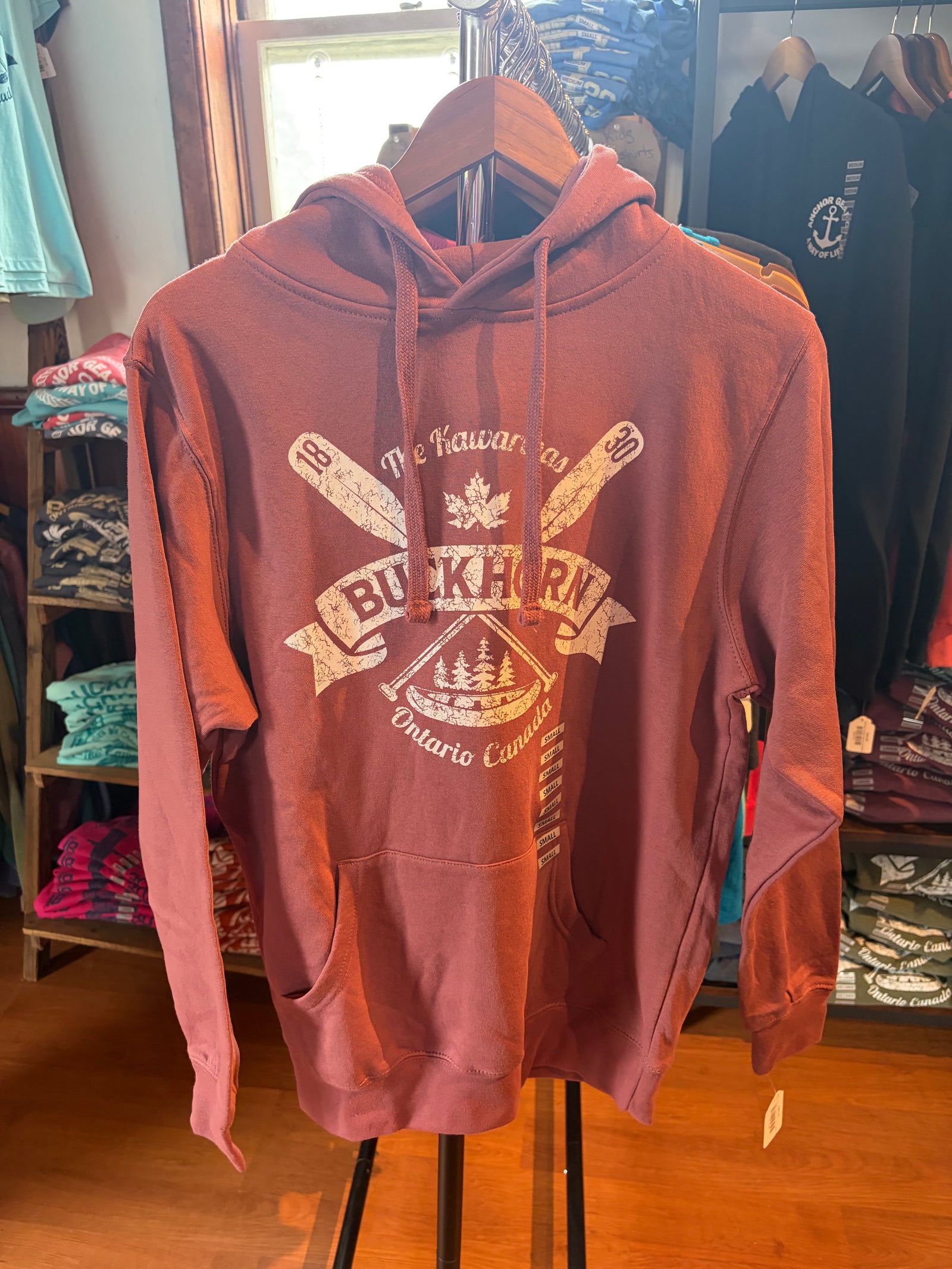 Classic Buckhorn Hoody - Dusty Pink