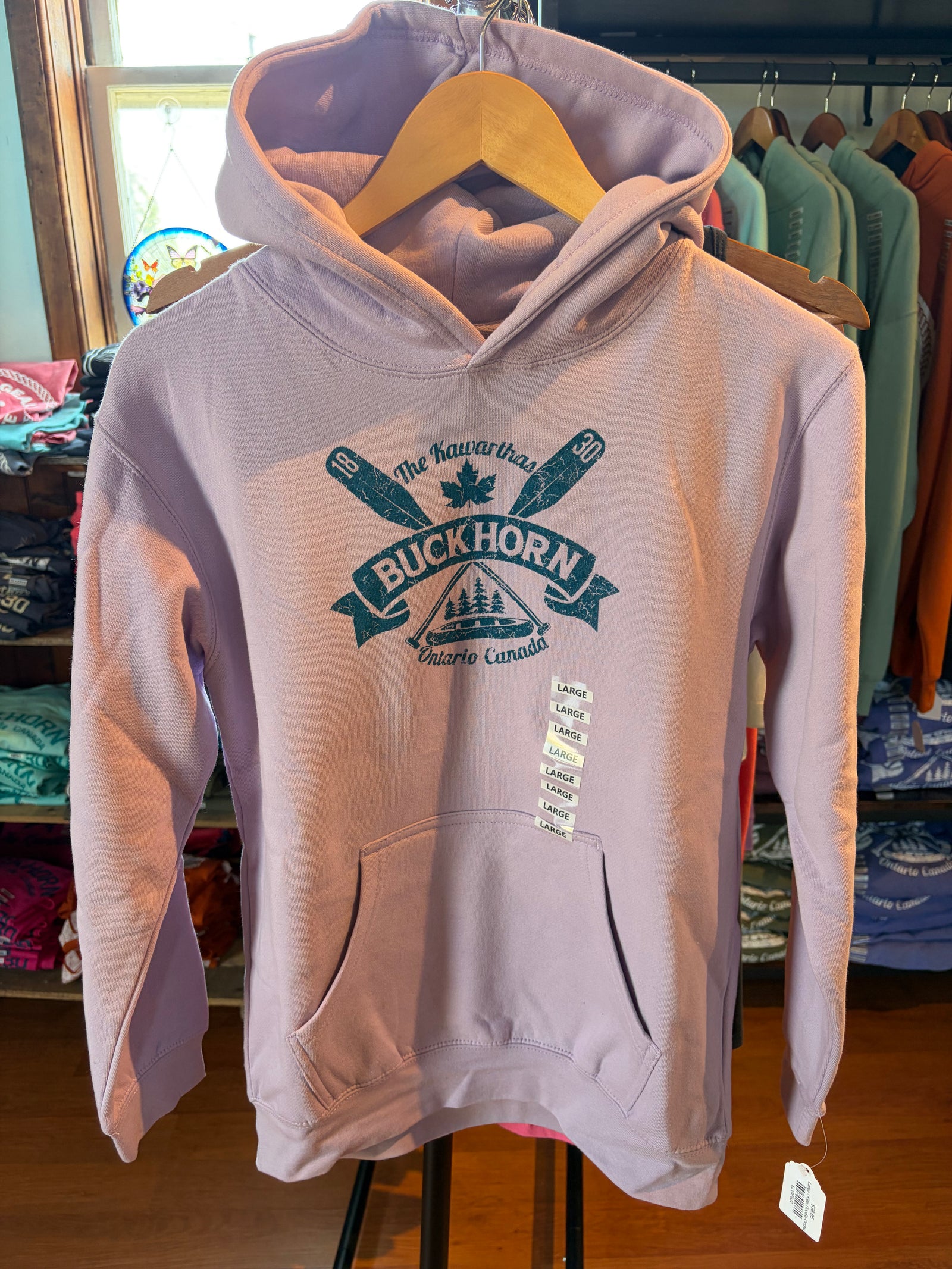 Kids Hoodie-Orchid