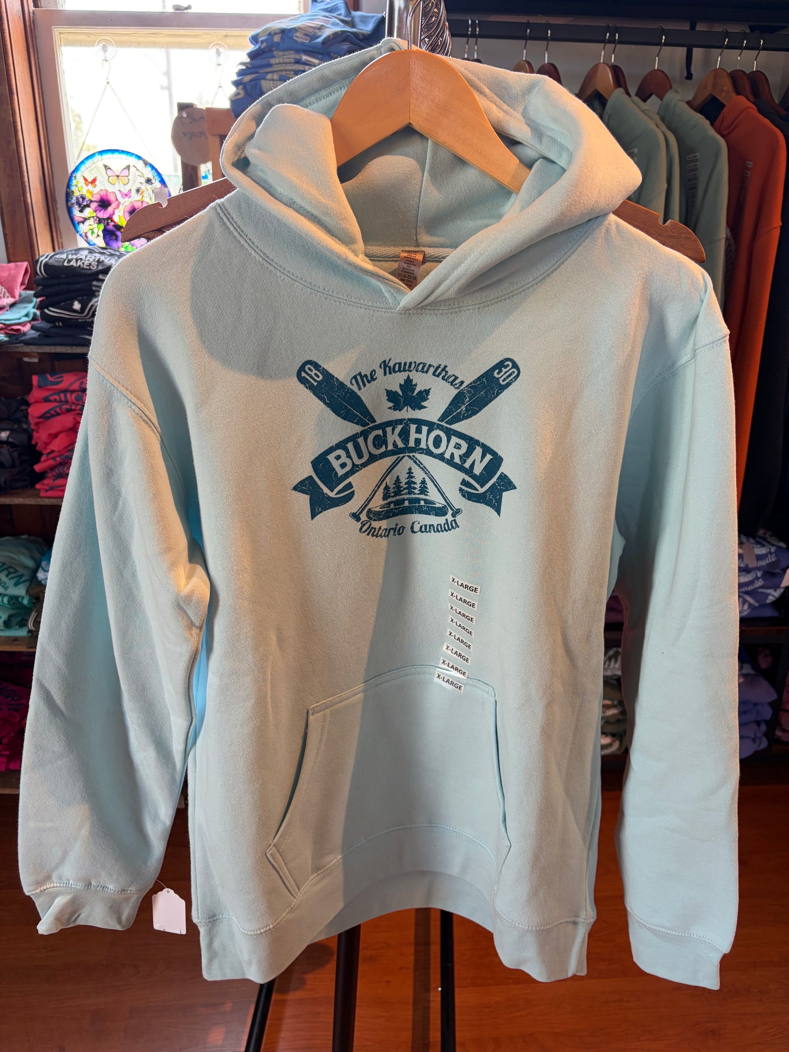 Kids Hoodie-Light Blue