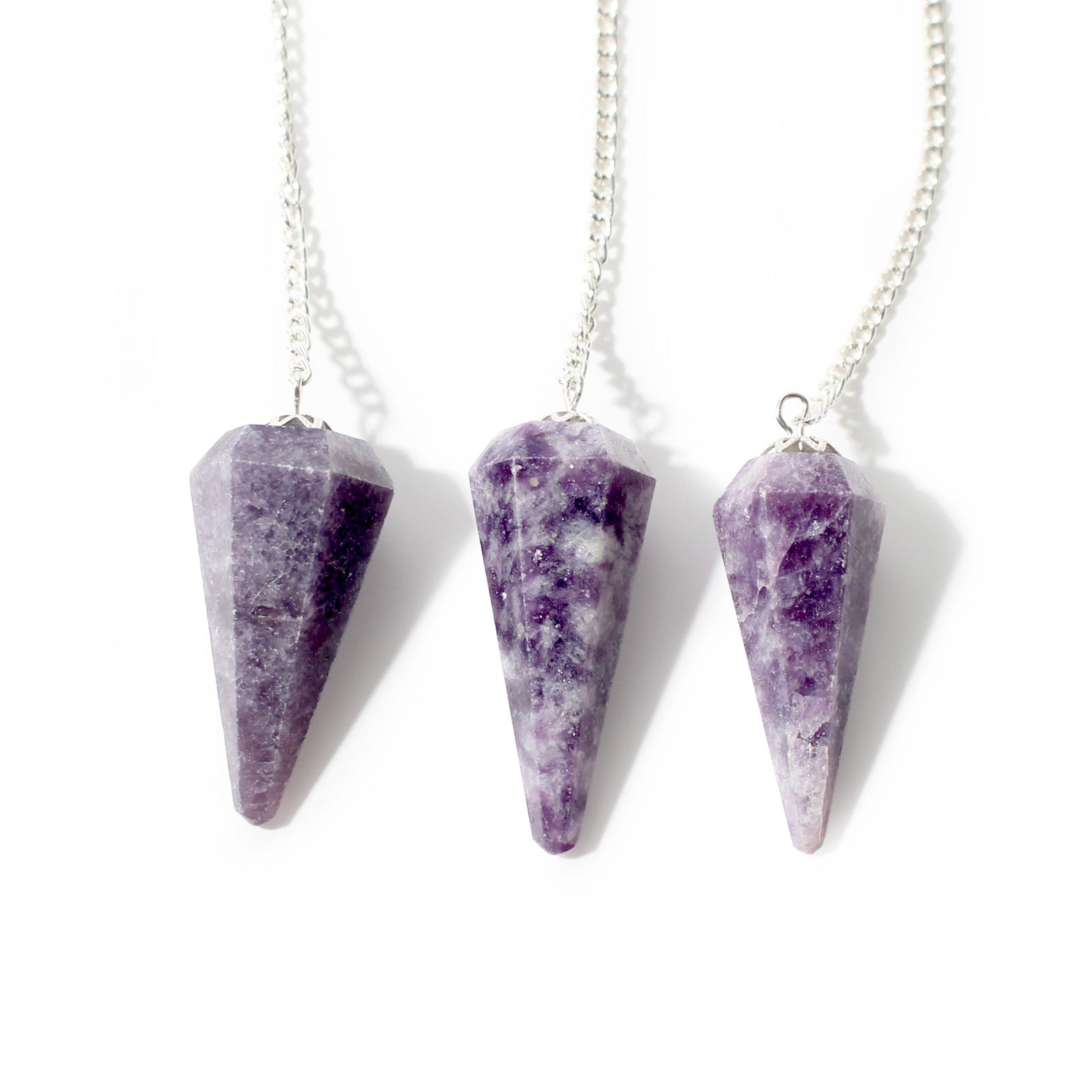 Lepidolite Pendulum