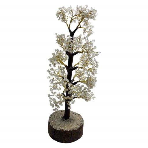 Zen Clear Quartz Gemstone Tree