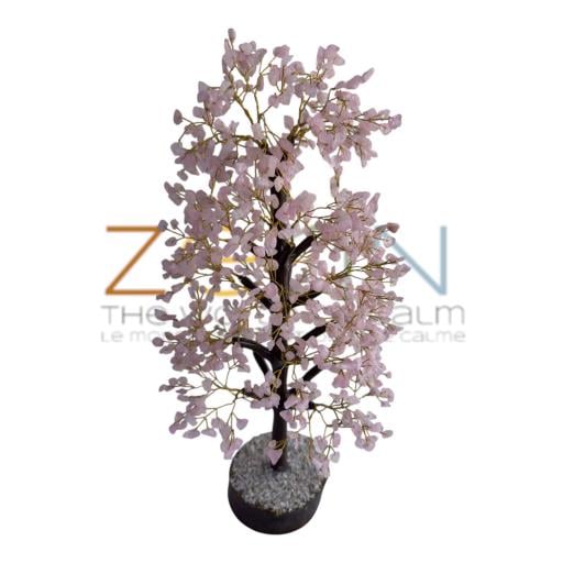 Zen Rose Quartz Gemstone Tree
