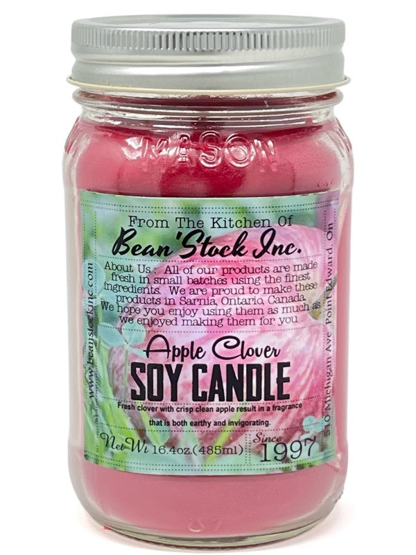 Apple Clover Soy Candle