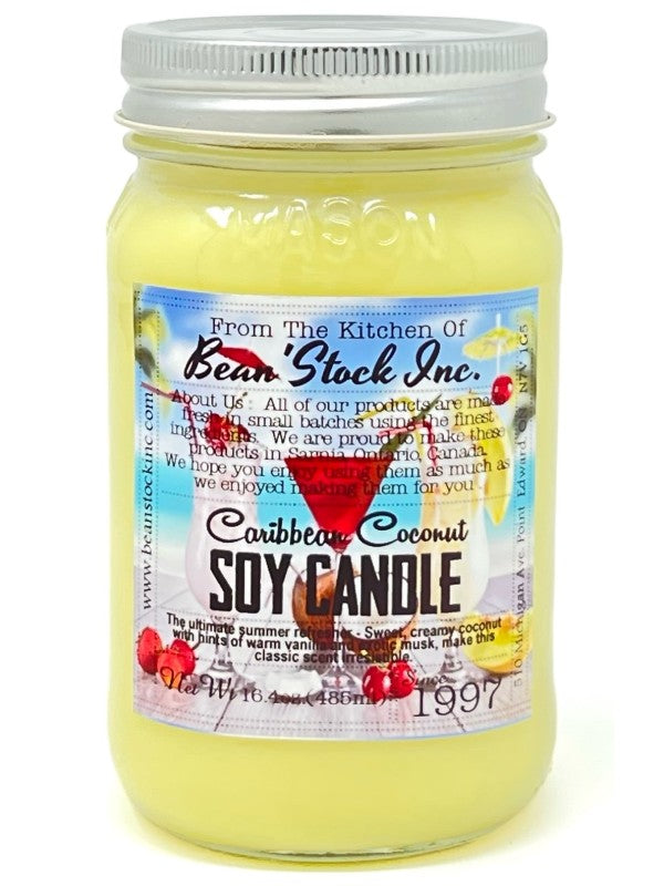 Caribbean Coconut Soy Candle