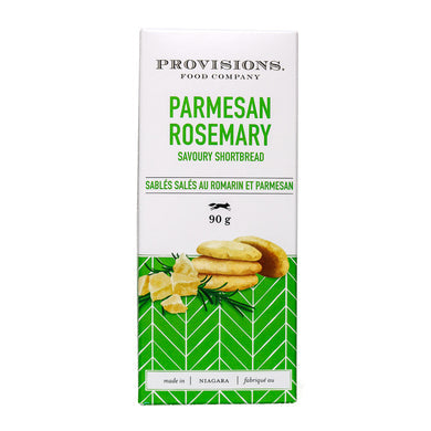 Parmesan Rosemary Shortbread