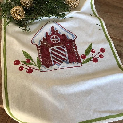 Gingerbread House Kitchen Towel