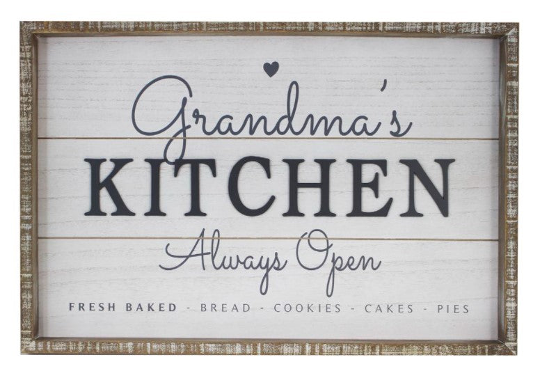 Grandmas Kitchen Sign