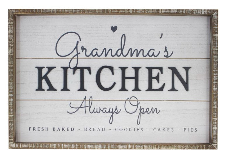 Grandmas Kitchen Sign