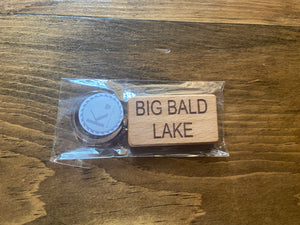 Big Bald Lake Keychain
