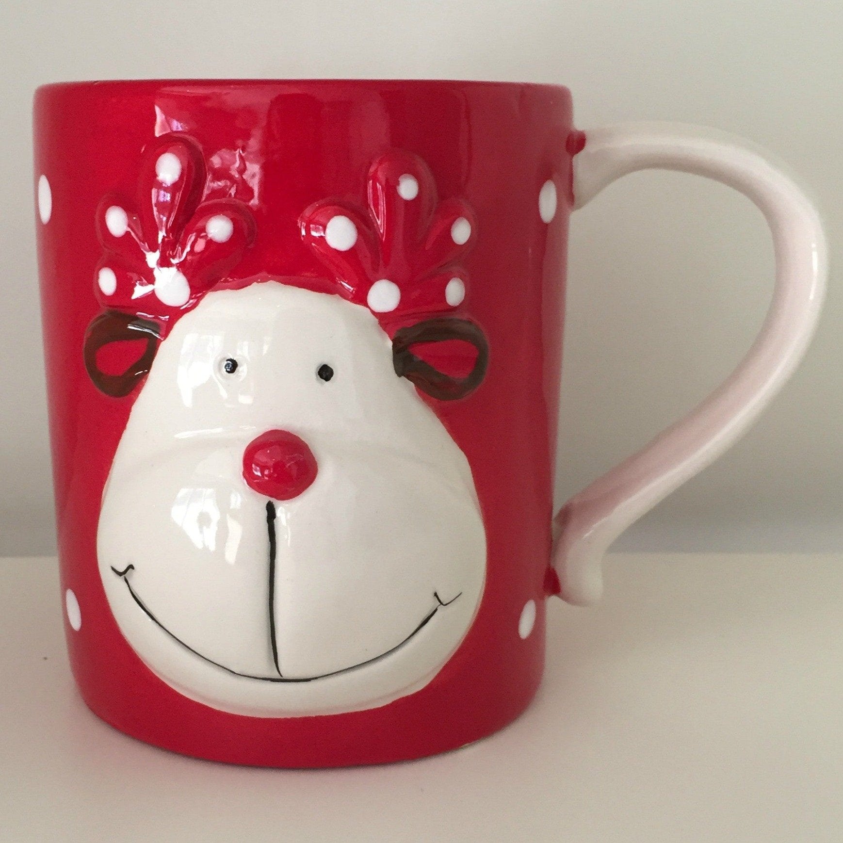 Reindeer Face Mug