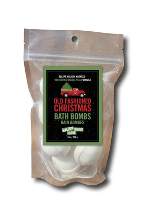 Old Fashioned Christmas Bath Bombs