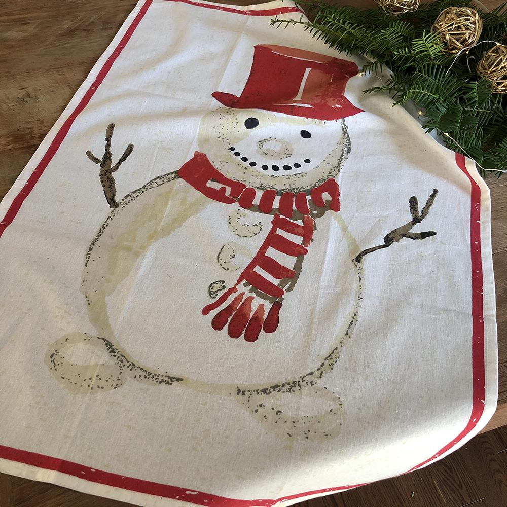 Snowman Kitchen Towel