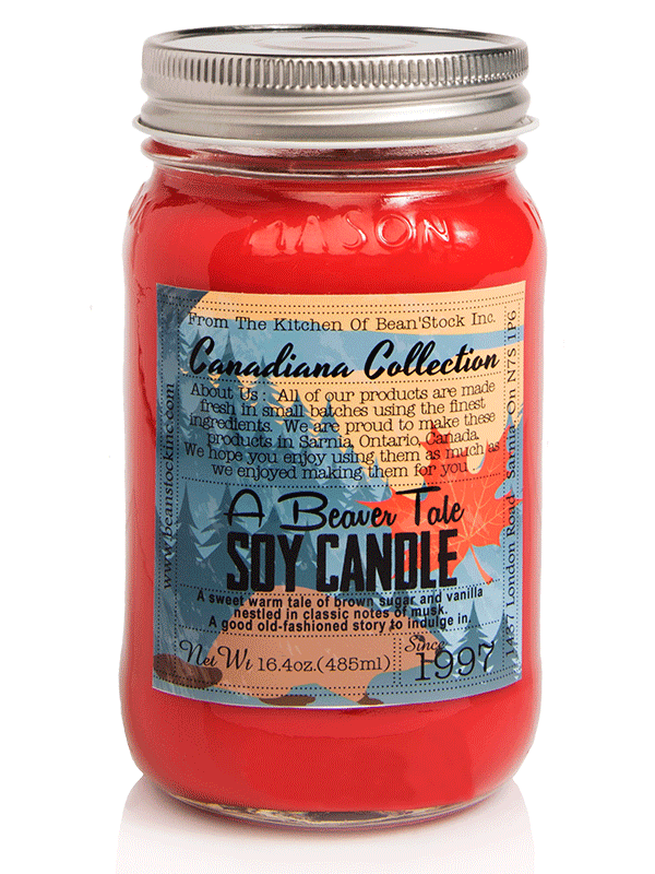 A Beaver Tale Soy Candle