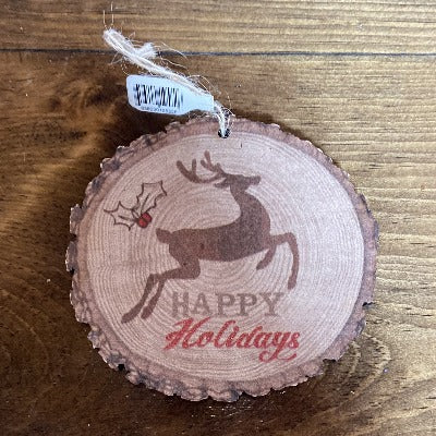 Happy Holidays Ornament