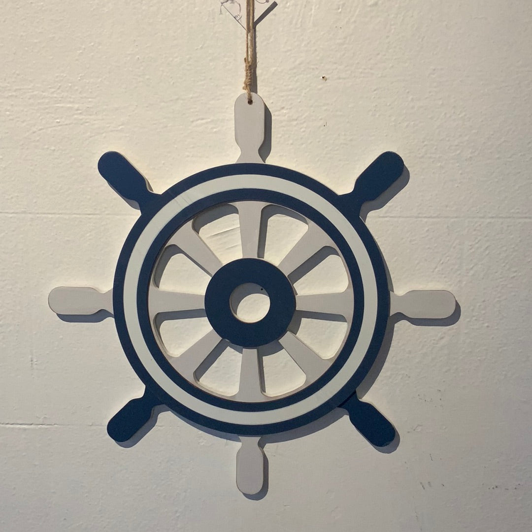 Hanging Captain's Wheel