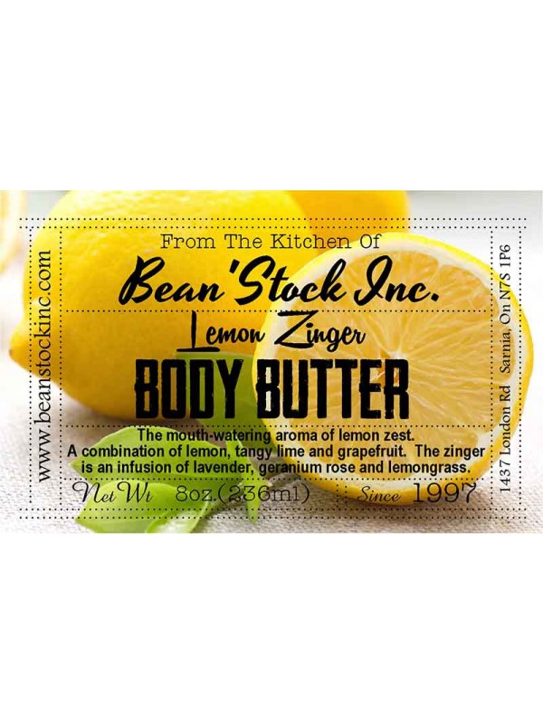 Lemon Zinger Body Butter