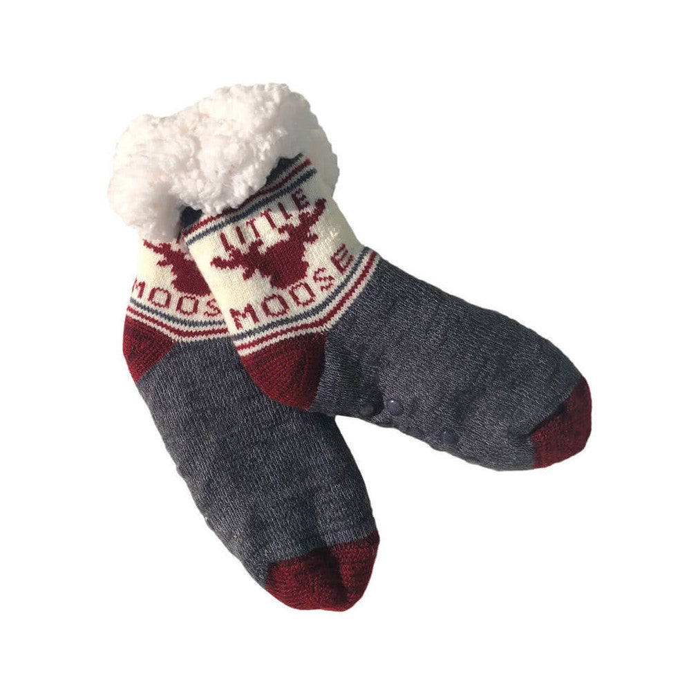 Little Moose Fleece Socks